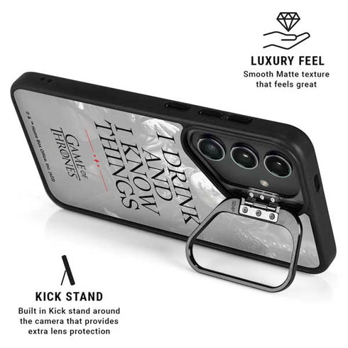 Game of Thrones: Tyrion Lannister Quote Galaxy S24 FE Kickstand Case